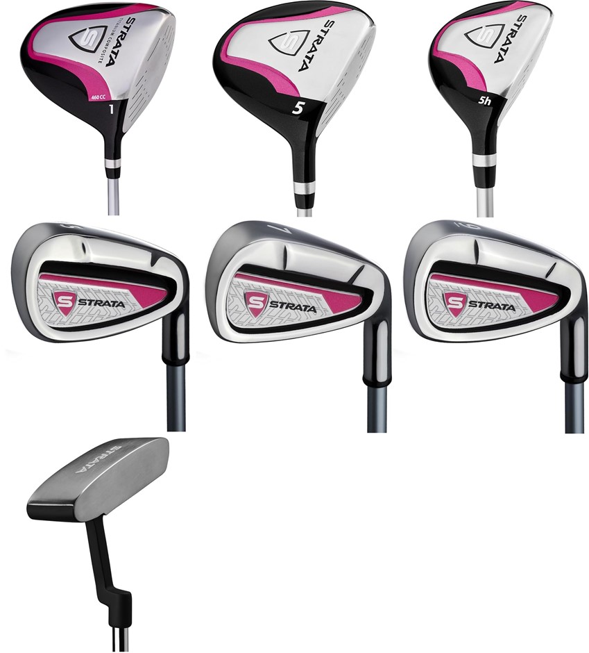 TOUR EDGE HL-J Junior Complete Golf Set with Bag (Left Hand, Graphite, 1 P