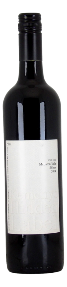 Kemenys Hidden Label Shiraz 2004 (6x 750mL), SA.