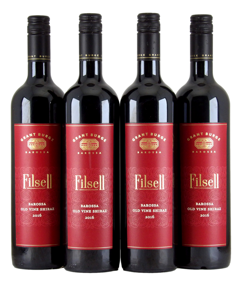 Grant Burge Barossa Old Vine Shiraz Shiraz 2016 (4x 750mL).