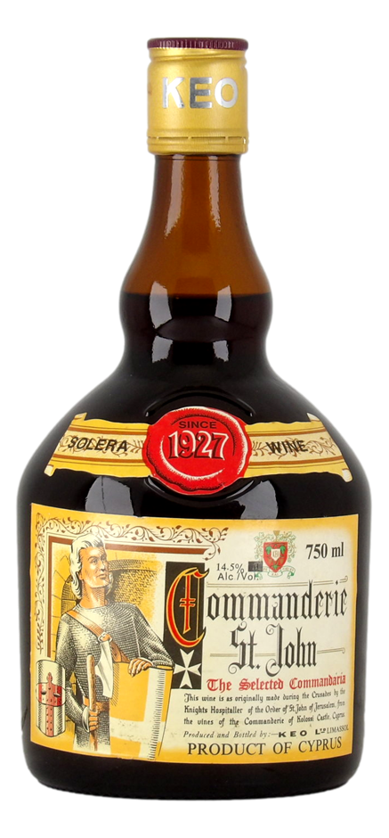 Keo Commanderie St John Dessert Wine 1927 (1x 750mL) Cyprus