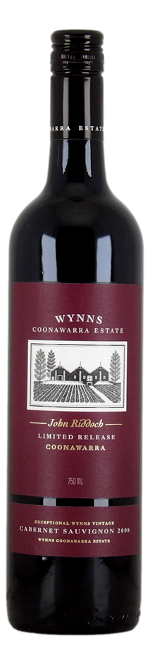 Wynns Cabernet Sauvignon ( John Riddoch ) 2008 (1x 750mL), Coonawarra.
