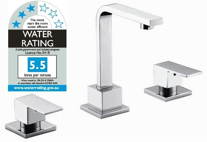 Buy 3pc Basin Tap Faucet Set - Bathroom Laundry Sink | Grays Australia