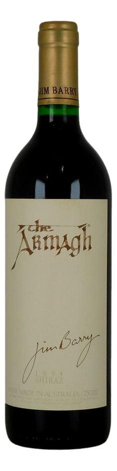 Jim Barry The Armagh Shiraz 1994 (1x 750mL), Clare Valley.