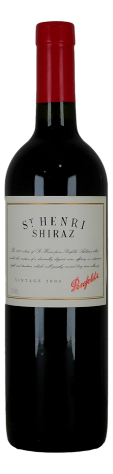 Penfolds St Henri Shiraz 2004 (1x 750mL), SA.