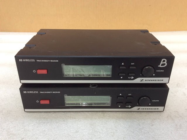Sennheiser EM 10 True Diversity Receiver (Lot of 2)