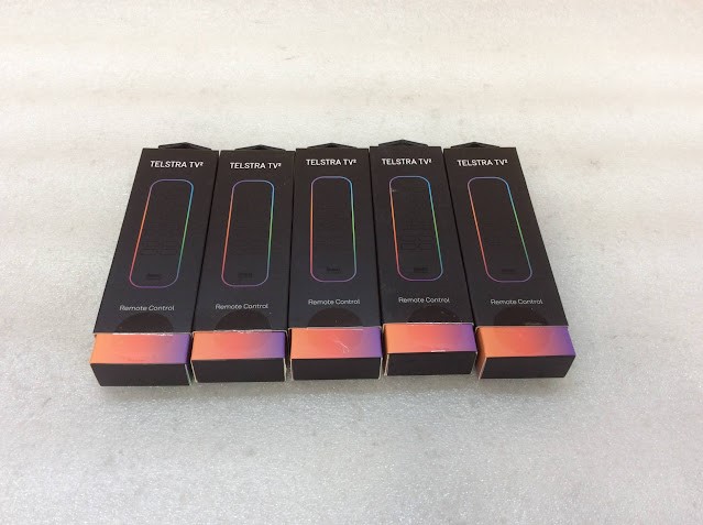 Telstra TV Remote Controls New (Lot of 5)