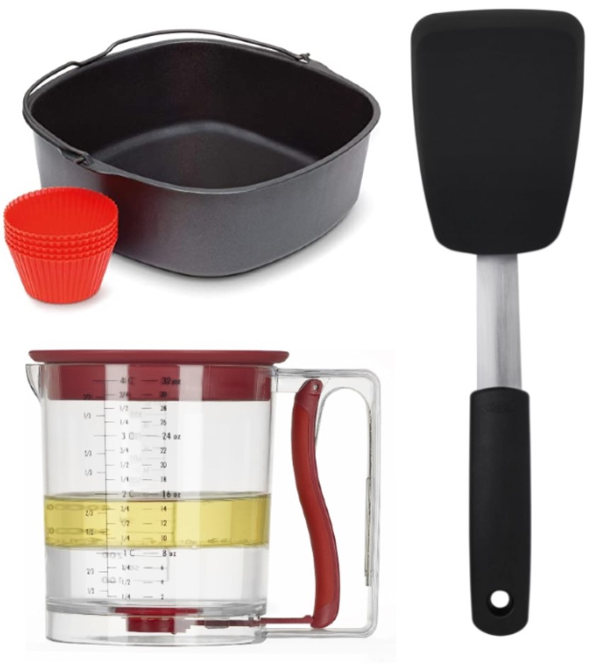 3 x Assorted Kitchen Items: x1 PHILLIPS Airfryer Baking Master Accessory Ki