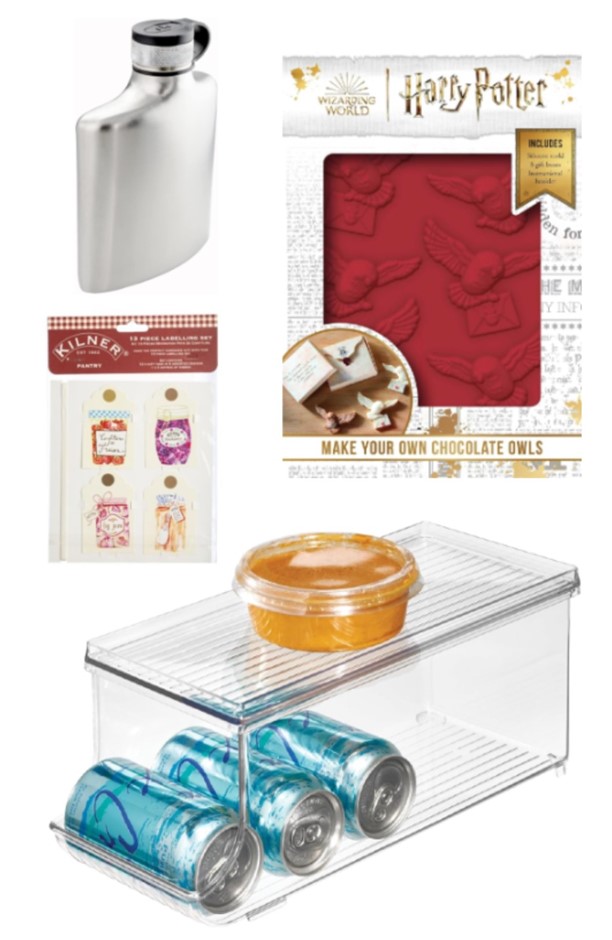 4 x Assorted Kitchen Items: x1 HARRY POTTER Make Your Own Chocolate Owls Si