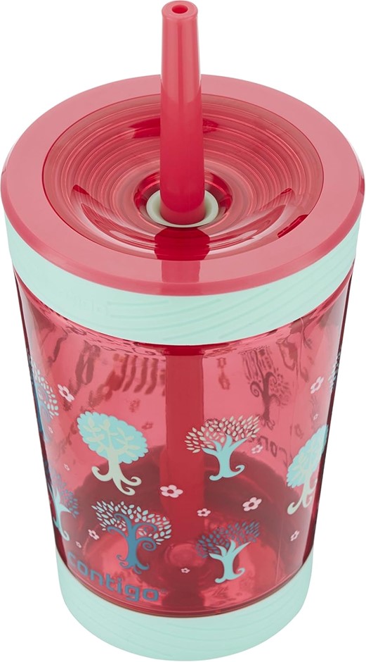 CONTIGO Spill-Proof Kids Tumbler, 14 oz, Sprinkles Pink. NB: Not Packaged
