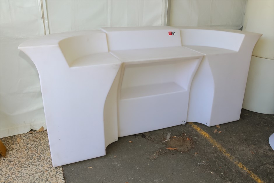 3 Piece Modular LED Glow Bar Counter