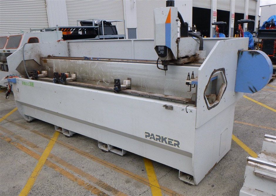 2018 Parker DMCC3H Aluminium Profile CNC Drilling & Milling Machine