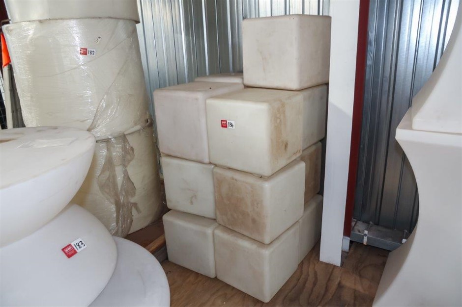 LED Glow Ottoman Cubes