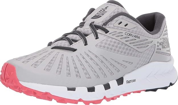 The North Face Women's Covara Runnng Shoes, Micro Chip Grey/Ebony Grey, 6 U