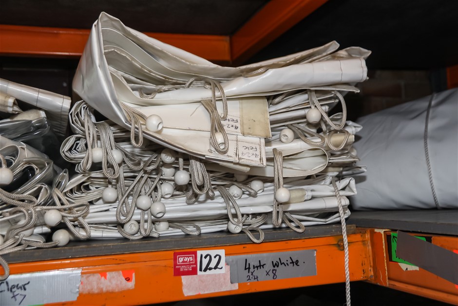 Baytex 4Mtrs Fete Marquee White Walls