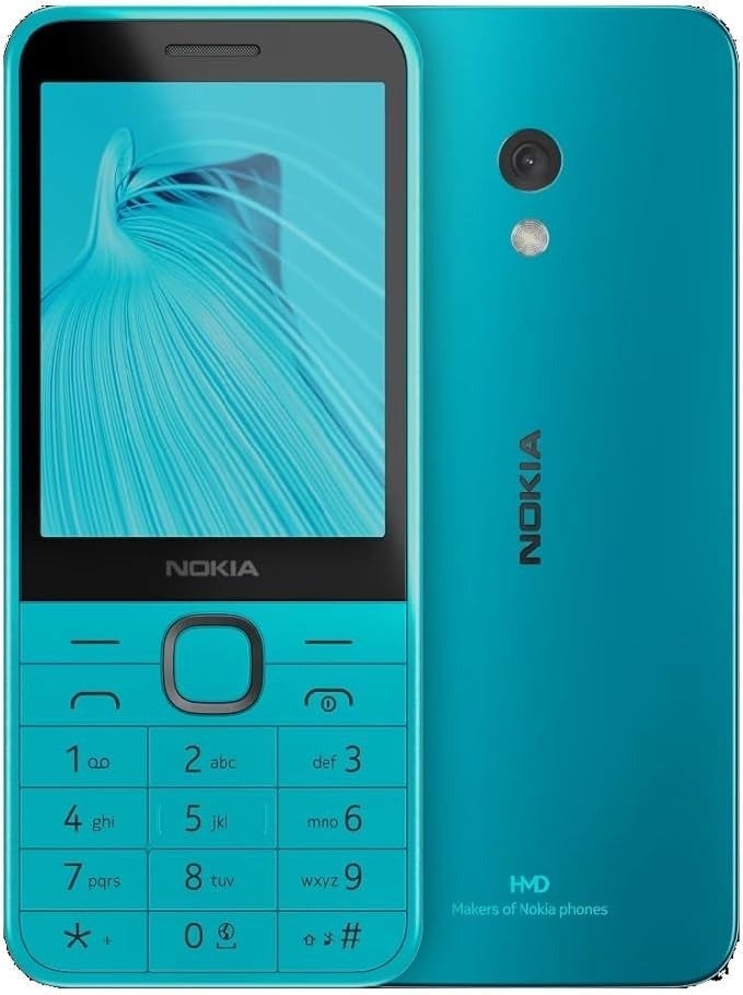 NOKIA 235 4G DS Glacier Blue. NB: Minor Use. Battery Shows No Sign Of Power