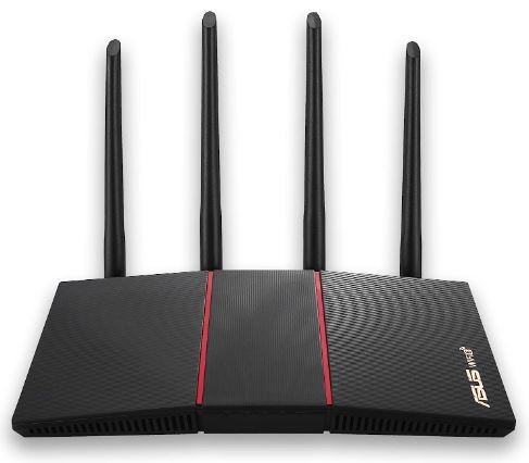 ASUS AX1800 WiFi 6 Router Dual Band Gigabit Wireless Router, Model RT-AX55.