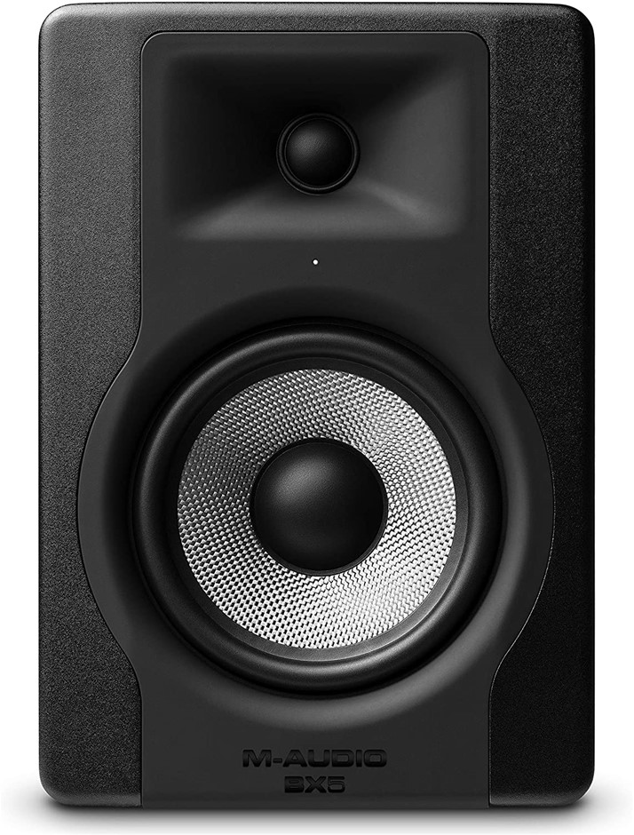 M-AUDIO Active Studio Monitor Speaker, Model BX5 D3, Compact 2-Way 5", For