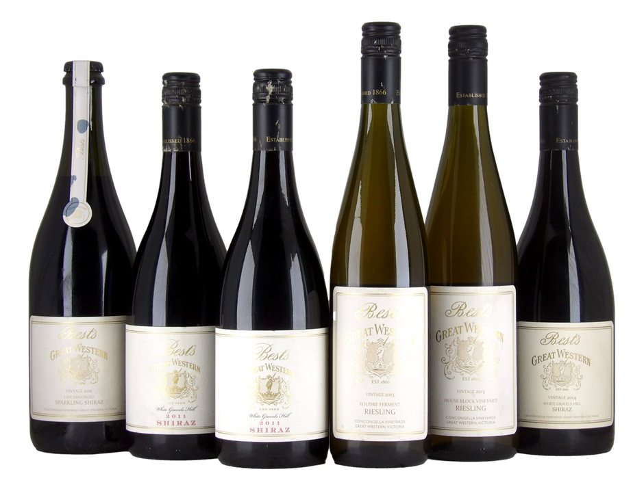 Best's Great Western Pack (6x 750mL), VIC.