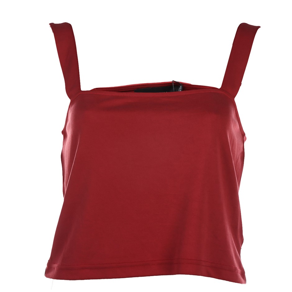 MINK PINK Secret Society Modal Top. Size M, Colour: Berry. Buyers Note - D