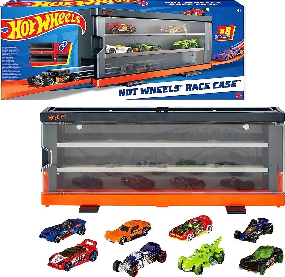 HOT WHEELS Race Case Playset. Buyers Note - Discount Freight Rates Apply t