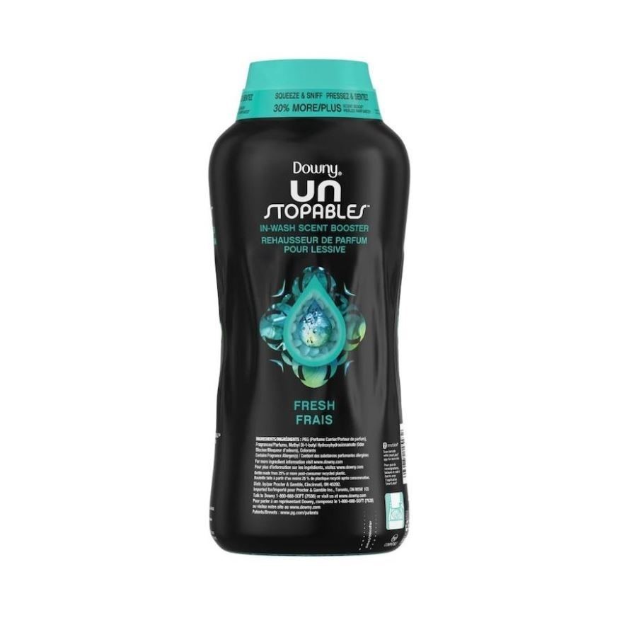 DOWNY Unstopables Laundry In-Wash Scent Booster, Fresh Frais, 1.13kg. N.B: