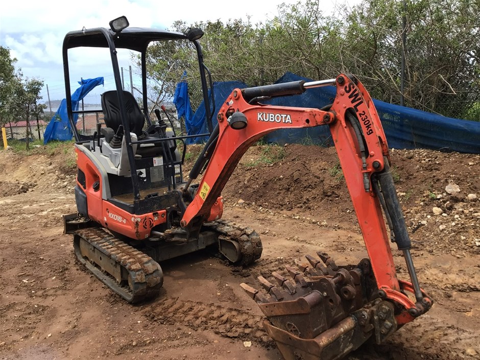 <p>KUBOTA KX018 Hydraulic Excavator</p>