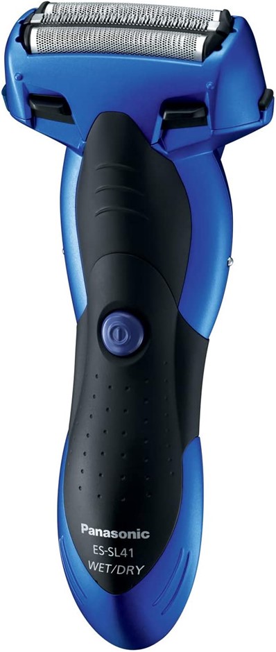 PANASONIC Rechargeable 3 Blade Electric Cordless Wet/Dry Men's Shaver, Blue