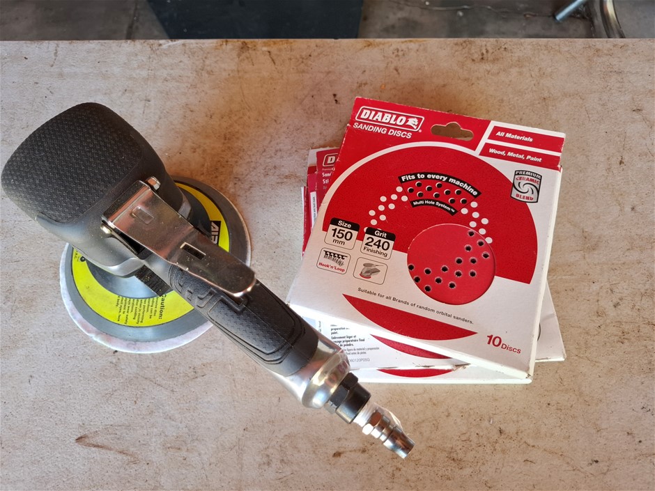 Sanding/Buff Air Tool and Discs