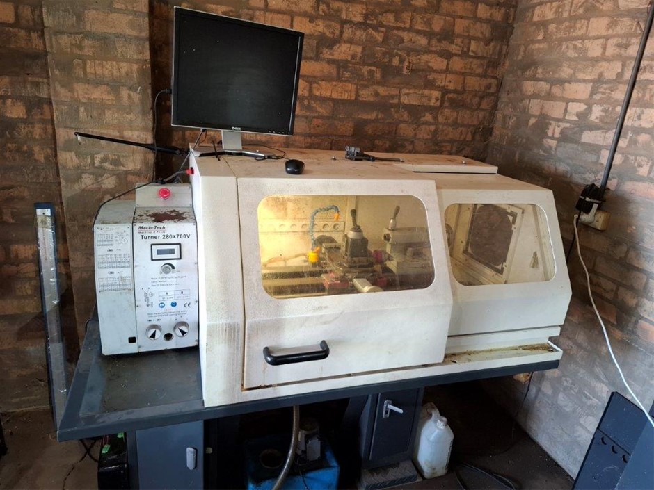 Optimum Turner 280 Vario CNC Lathe
