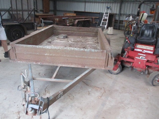 Single Axle Box Trailer