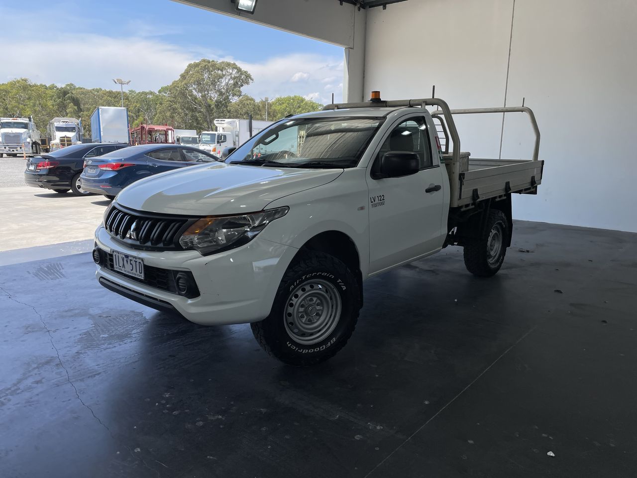 2017 Mitsubishi Triton 4X2 GLX MQ Turbo Diesel Manual Cab Chassis