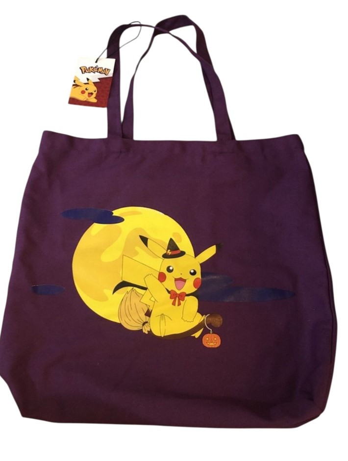 Pokémon Pikachu Halloween Moon Tote Bag