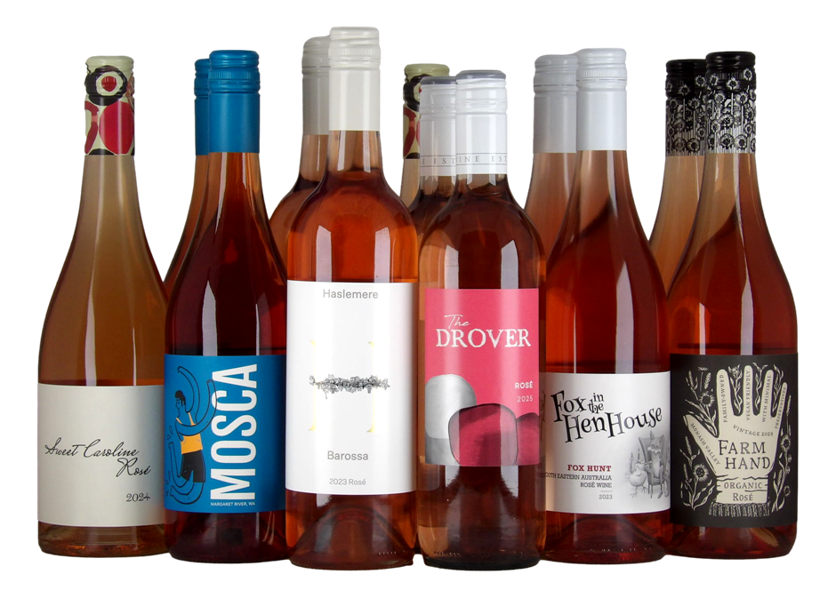 Mixed Rose Pack #6, (12x 750mL), Multi-Region.