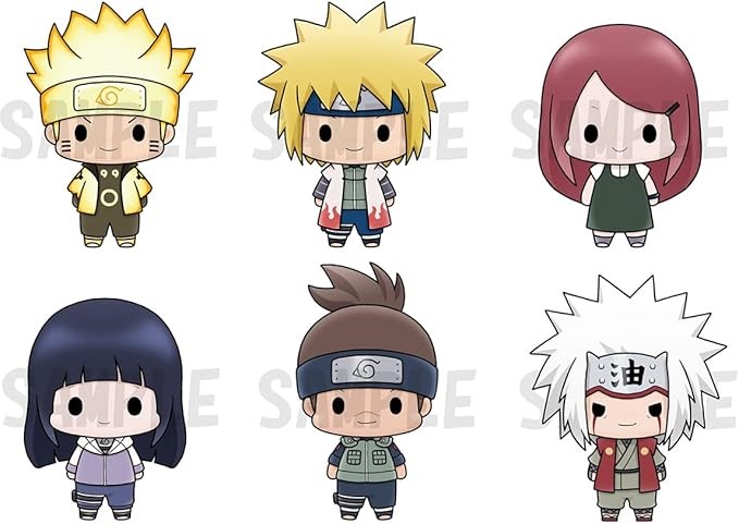 Megahouse Chokorin Mascot Naruto Vol.3 Set