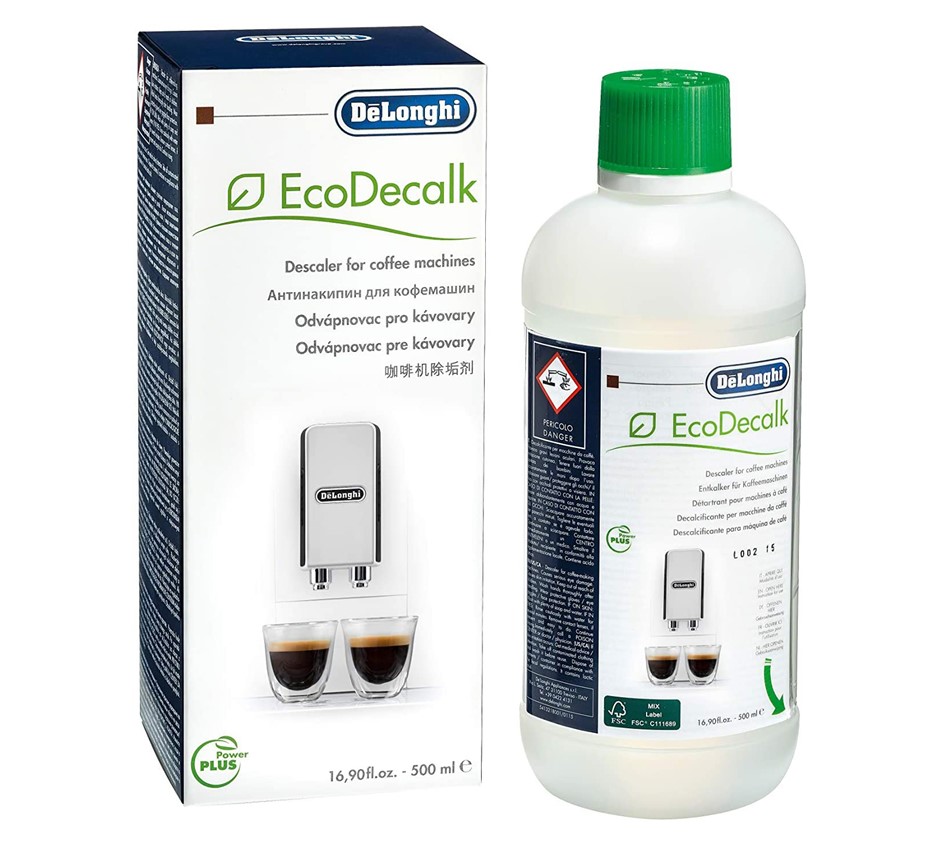 DELONGHI Ecodecalk Descaler For Coffee Machines, 500mL. NB: Different packa
