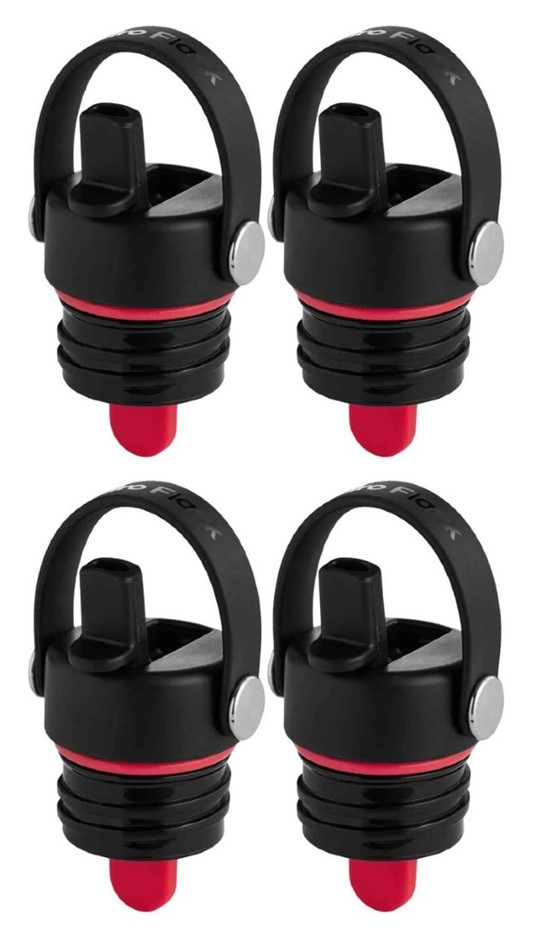 4 x HYDRO FLASK Standard Mouth Lids- Accessory for Standard Mouth Water Bot