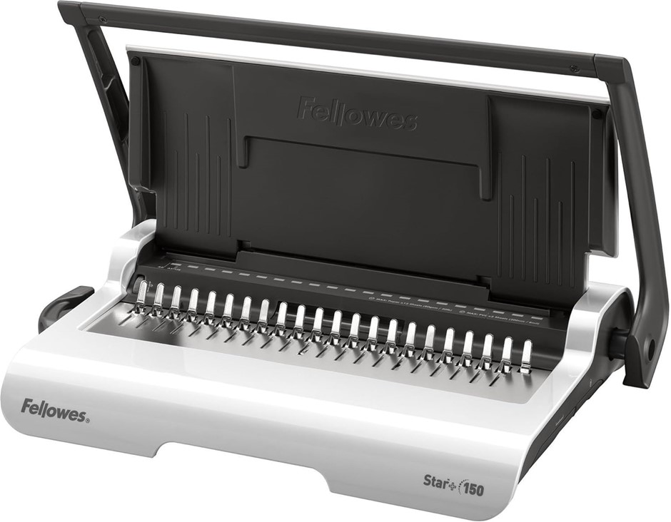 FELLOWES Binding Machine for Personal Use, Star+ 21-Hole, 150 Sheet Manual