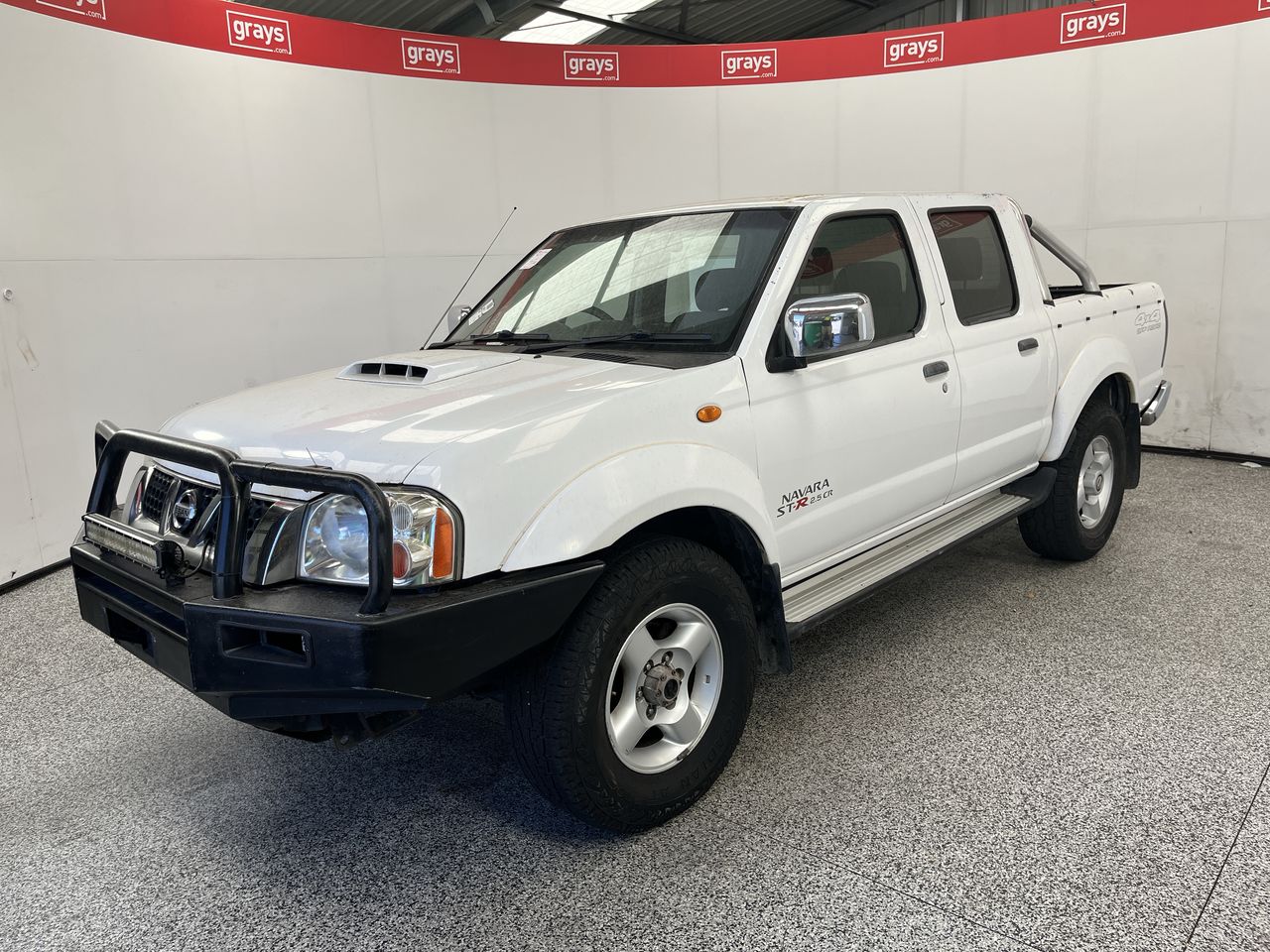 2008 Nissan Navara 4X4 ST-R D22 Turbo Diesel Manual Dual Cab