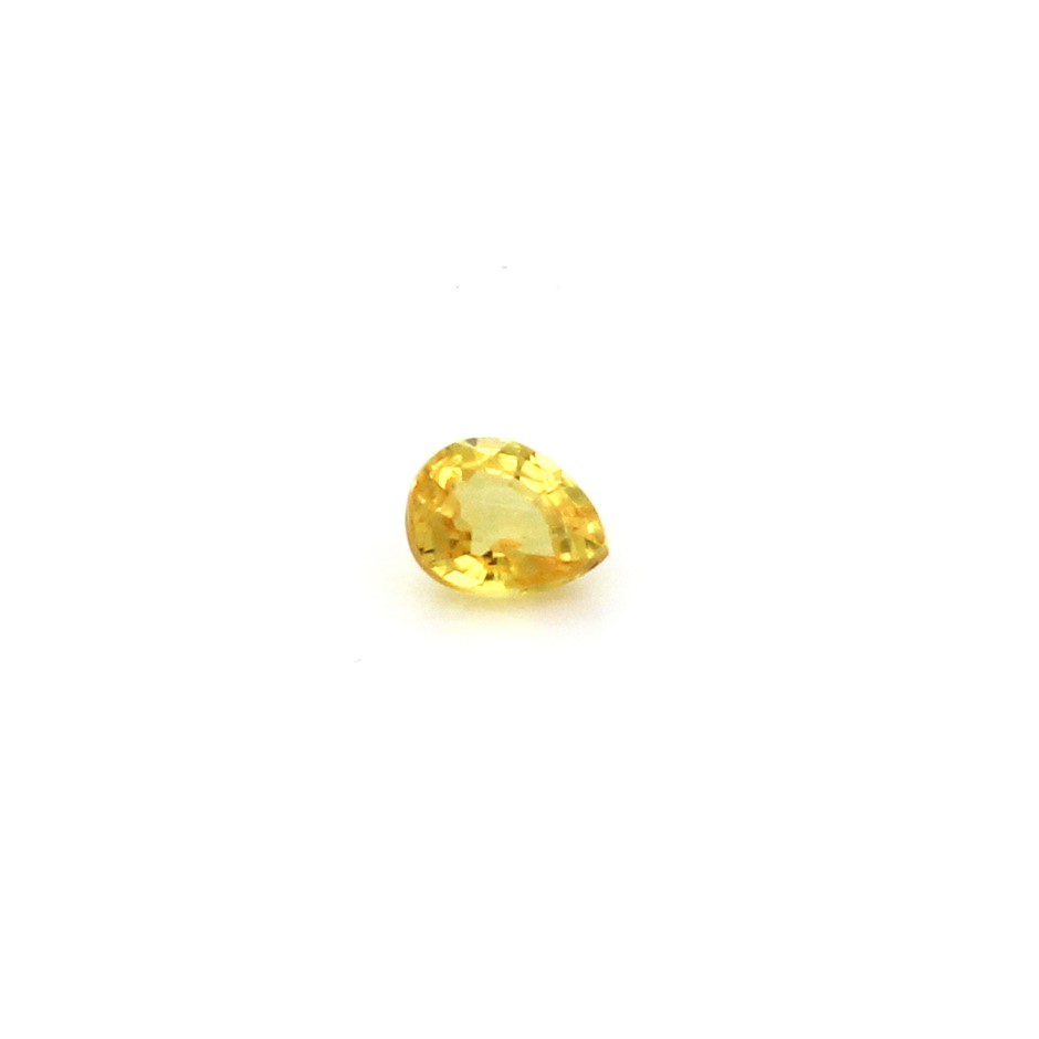 One Yellow Sapphire Gemstone