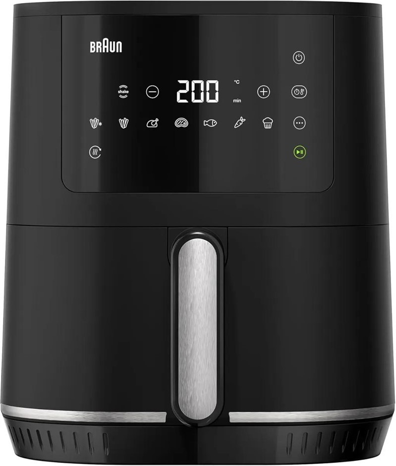 BRAUN MultiFry 3 HF3030, Air Fryer Oven with 4.3L Capacity, 80-200 degrees