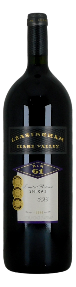 Leasingham Bin 61 Shiraz 1998 (1x 1.5L), Clare Valley