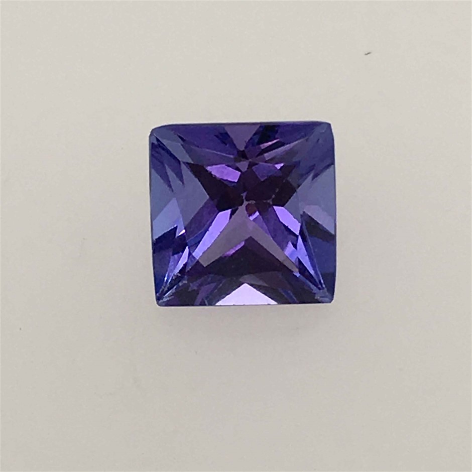 1.50ct One Stone Tanzanite Square
