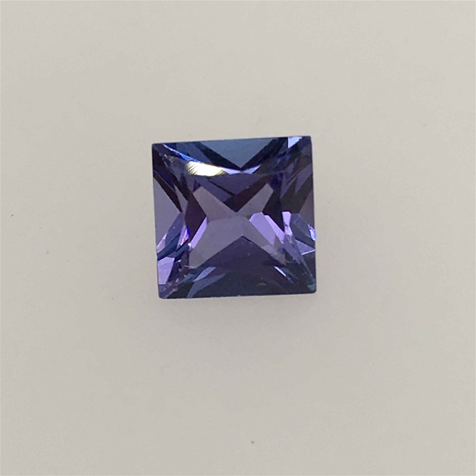 1.82ct One Stone Tanzanite Square