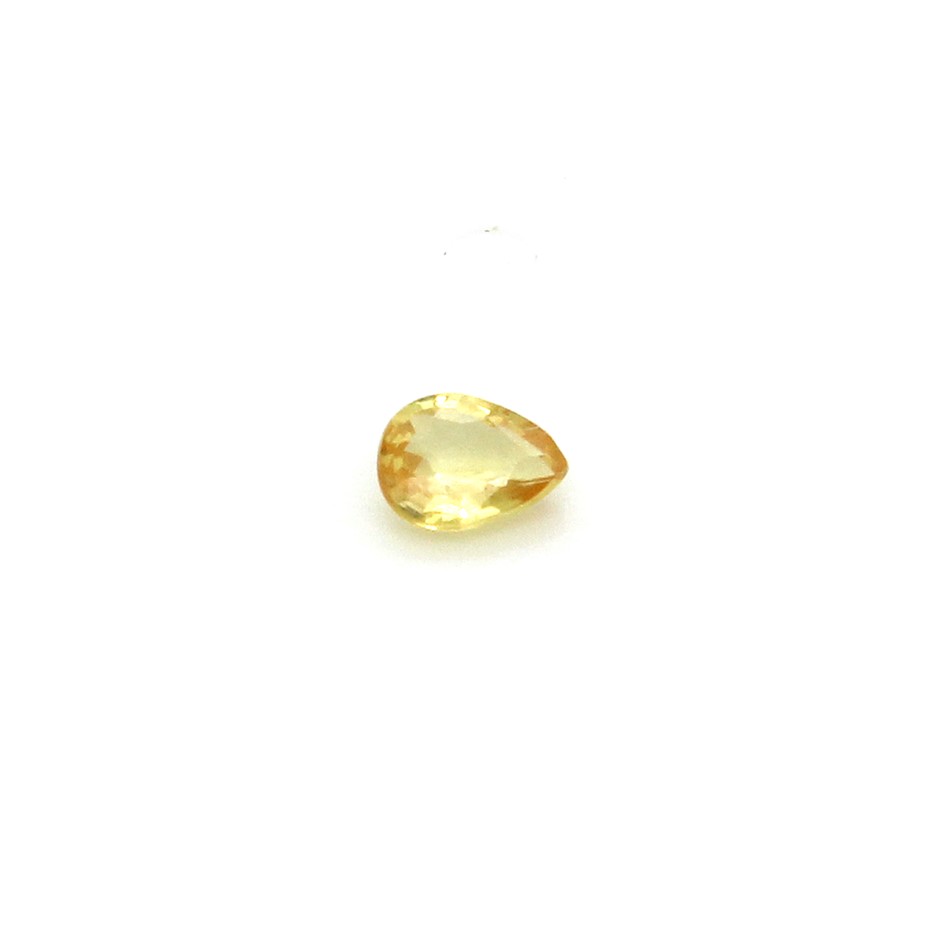 One Yellow Sapphire Gemstone
