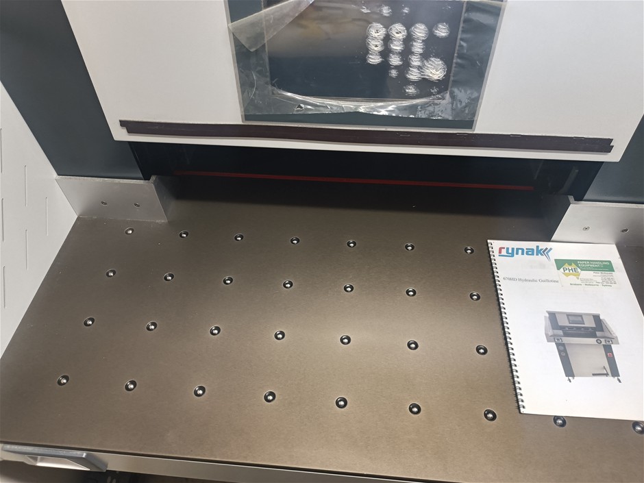 2023 Rynak 670HD Hydraulic Paper Guillotine