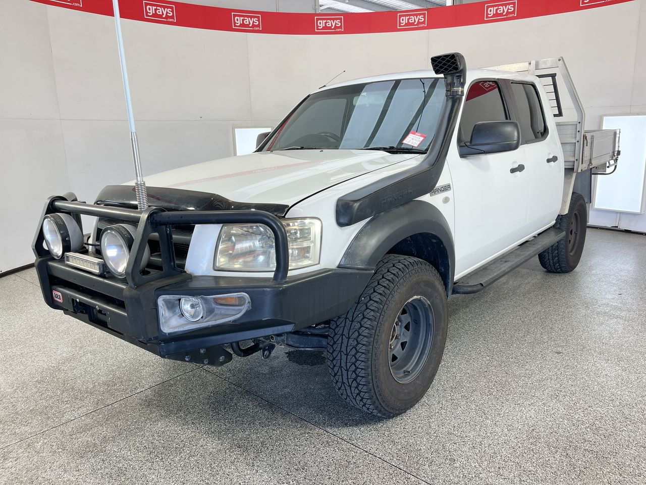 2008 Ford Ranger XL 4x4 Crew Cab PJ Turbo Diesel Automatic Dual Cab ...