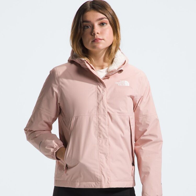 THE NORTH FACE Girls Warm Antora Rain Jacket Pink Moss, Size XS