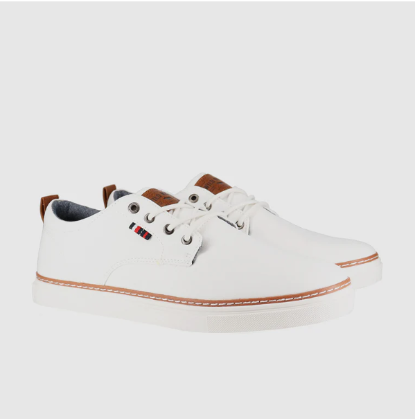 WILD RHINO Brad Casual Shoes White, Size EU44