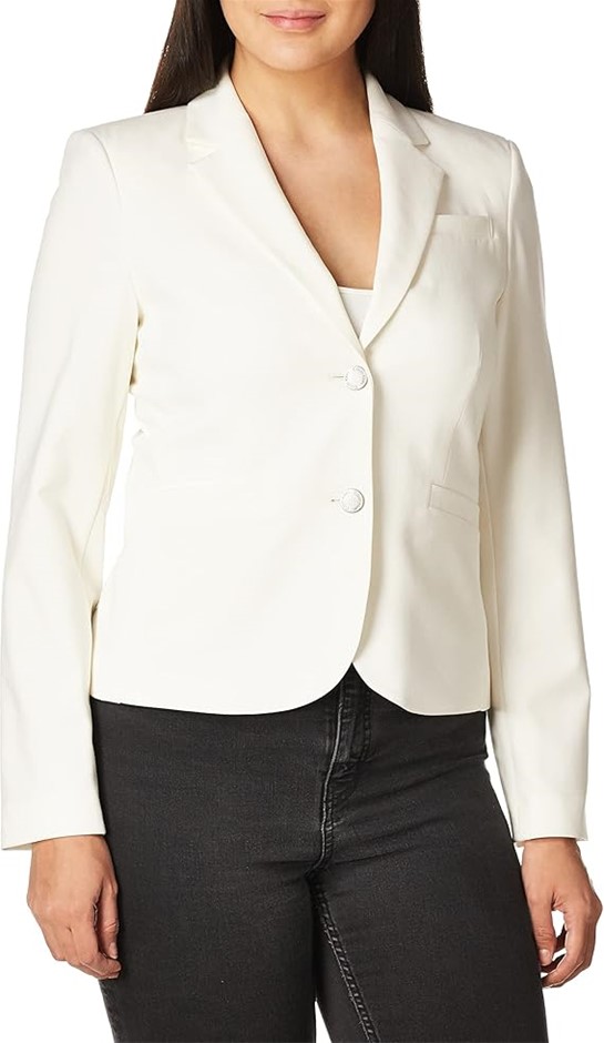 CALVIN KLEIN Womens Plus Size Lux Two Button Jacket Size 24W X 24F x 24M