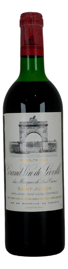 Chateau Leoville-Las Cases 1983 (1x 750mL), Bordeaux.